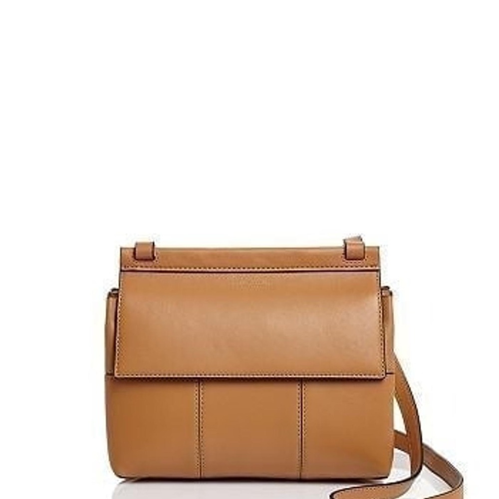 Tory Burch Block-T Leather Satchel Crossbody